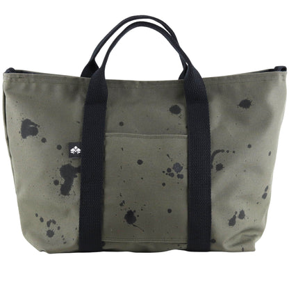 No. 5 CARRY ALL TOTE: Olive with Black