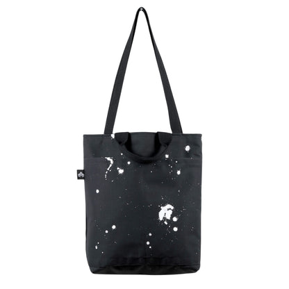 No. 6 CITY TOTE: Black with White